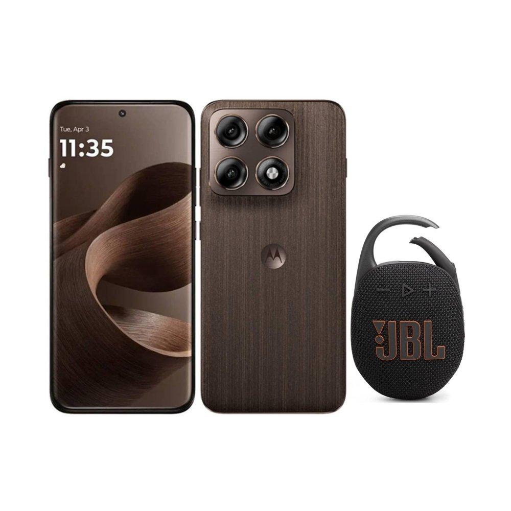 Motorola Edge 70 pro 5G phone, MediaTek Dimensity 8500, 12GB RAM, 512GB, 6.78-Inch, PBC20056AE - Brown