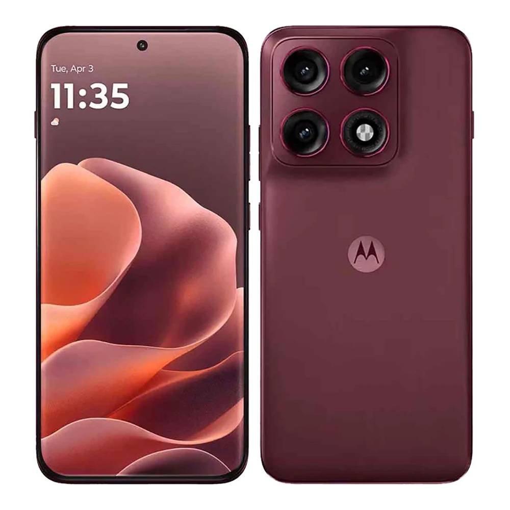 Motorola Edge 70 pro 5G phone, MediaTek Dimensity 8500, 12GB RAM, 512GB, 6.78-Inch, PBC20056AE - Burgundy