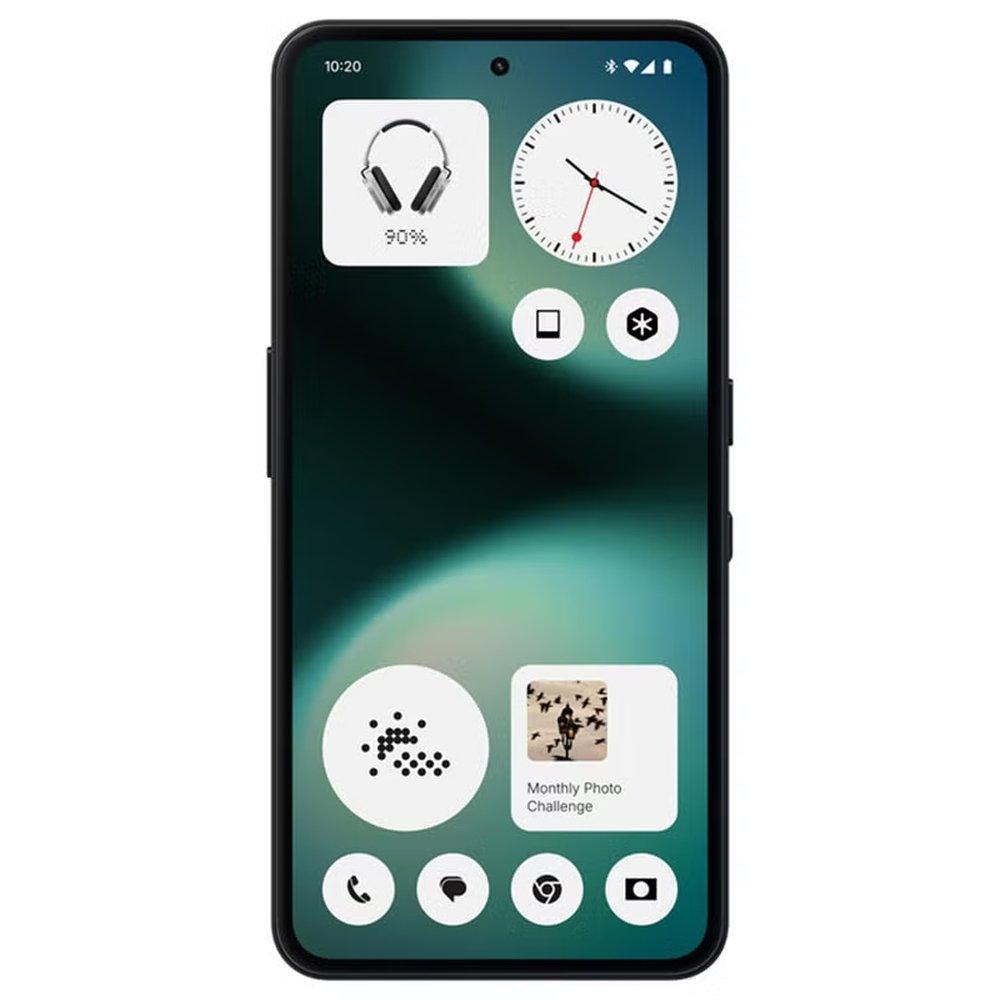 Nothing Phone 3a Lite, MediaTek Dimensity 7300 Pro, 8GB RAM, 256GB, 6.77-Inch AMOLED Display – Black