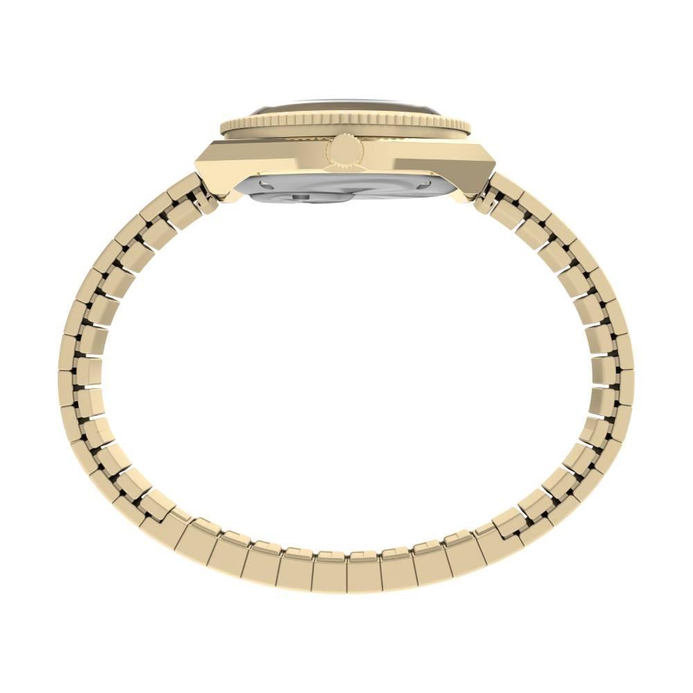Timex Q Timex Women's Watch, Analogue Quartz, 30 mm, TW2Y57500 - Cream