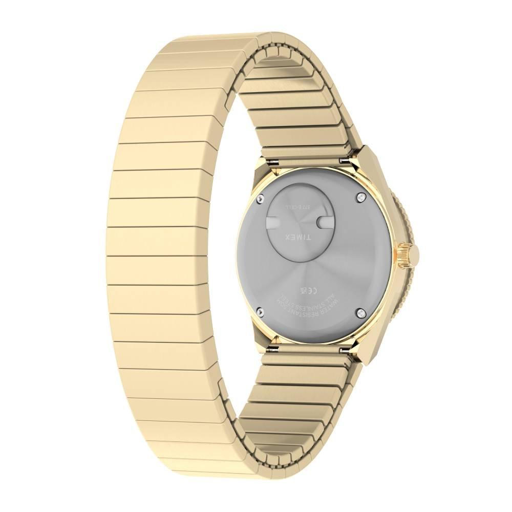 Timex Q Timex Women's Watch, Analogue Quartz, 30 mm, TW2Y57500 - Cream