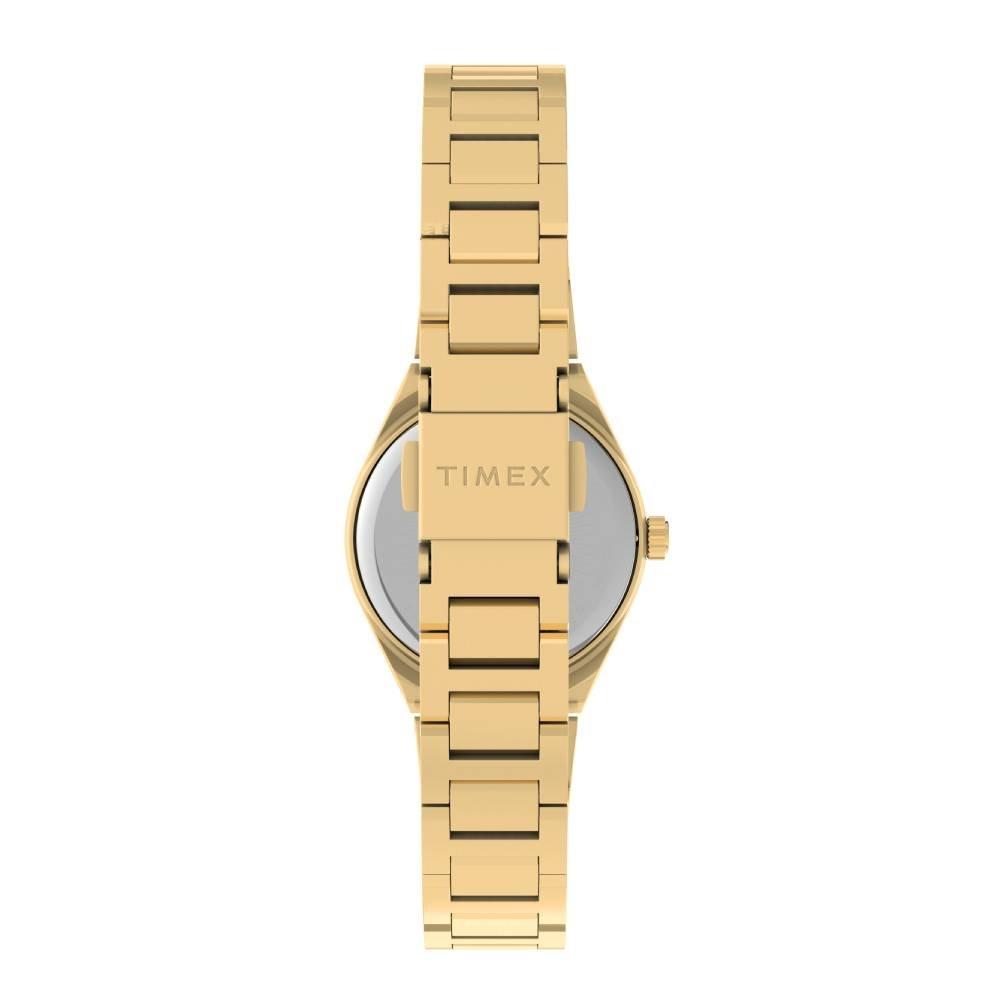 Timex Q Timex Women's Watch, Analogue Quartz, 24 mm, TW2Y68300 - Gold-Tone
