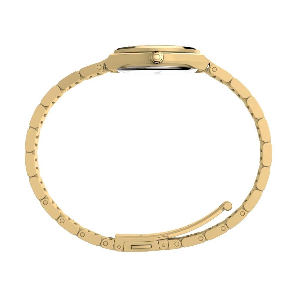 Timex Q Timex Women's Watch, Analogue Quartz, 24 mm, TW2Y68300 - Gold-Tone