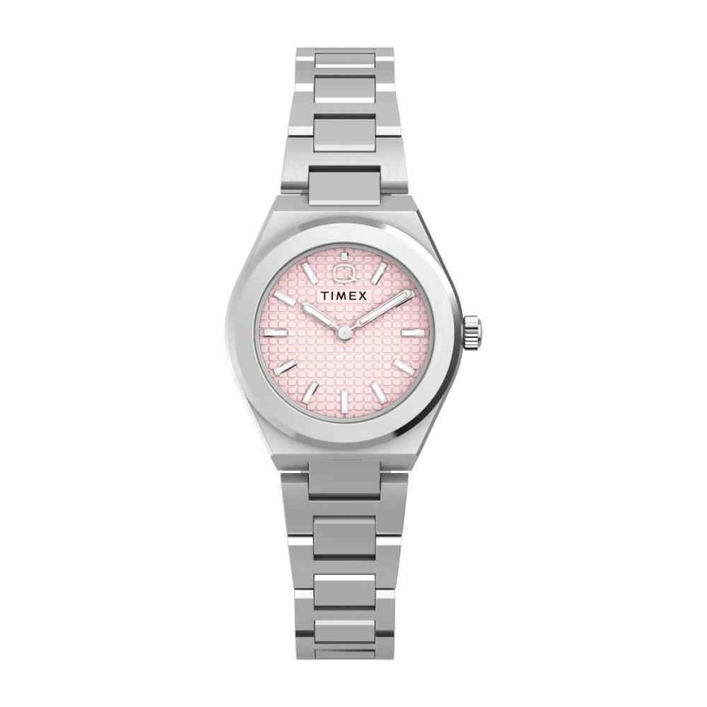 Timex Q Timex Women's Watch, Analogue Quartz, 24 mm, TW2Y77400 - Pink