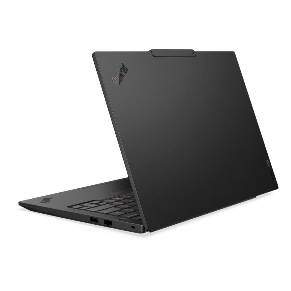 Lenovo Think Pad E14 Gen 7 Laptop, Intel Core Ultra 5, 16GB RAM, 512 GB SSD, 14-Inch Screen, Integrated Intel Arc Graphics, Bundled With DOS+Windows 11, 21U2003YGR - Black