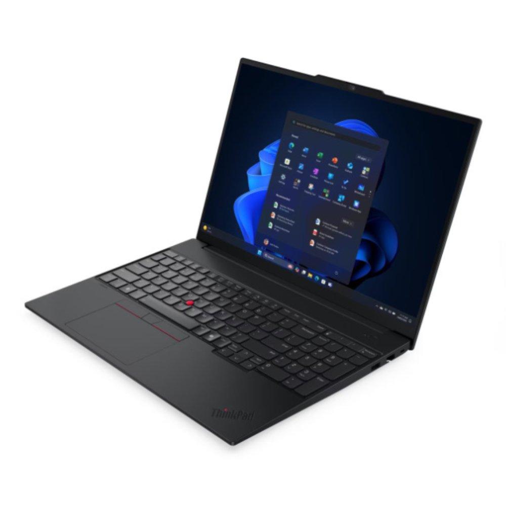 Lenovo ThinkPad E14 Laptop, Intel Core Ultra 7, 16 GB RAM, 1TB SSD, 14-Inch, Intel Arc Graphics, Bundled with DOS + Window 11, 21U20068GR - Black  