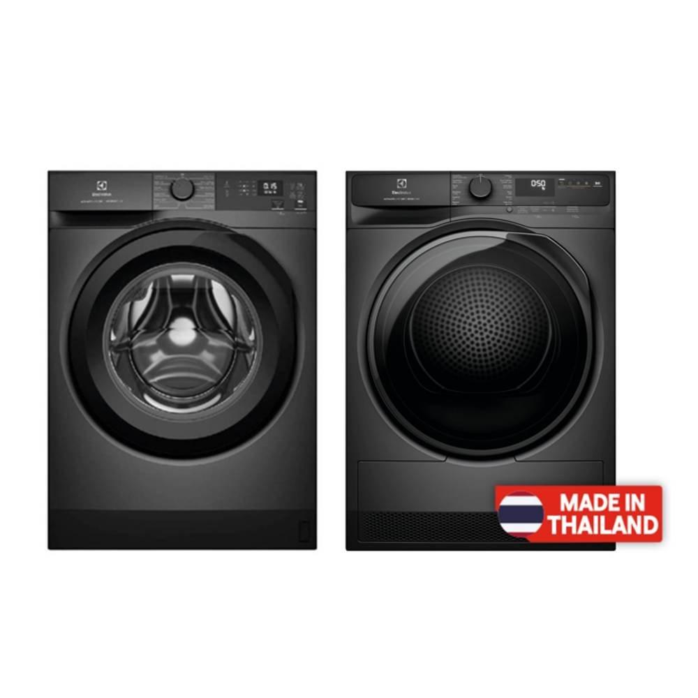 Electrolux Bundle of 8KG Front Load Washing Machine and Dryer, EWF8024D3+EDH803J5
