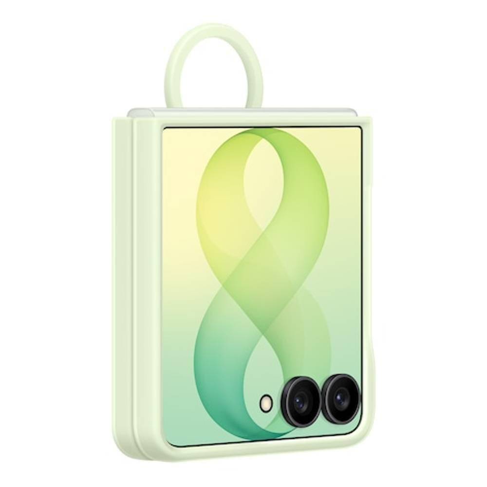 Samsung Galaxy Z Flip 8 Silicone Ring Magnetic Case, EF-EF776CGEGWW - Mint Green