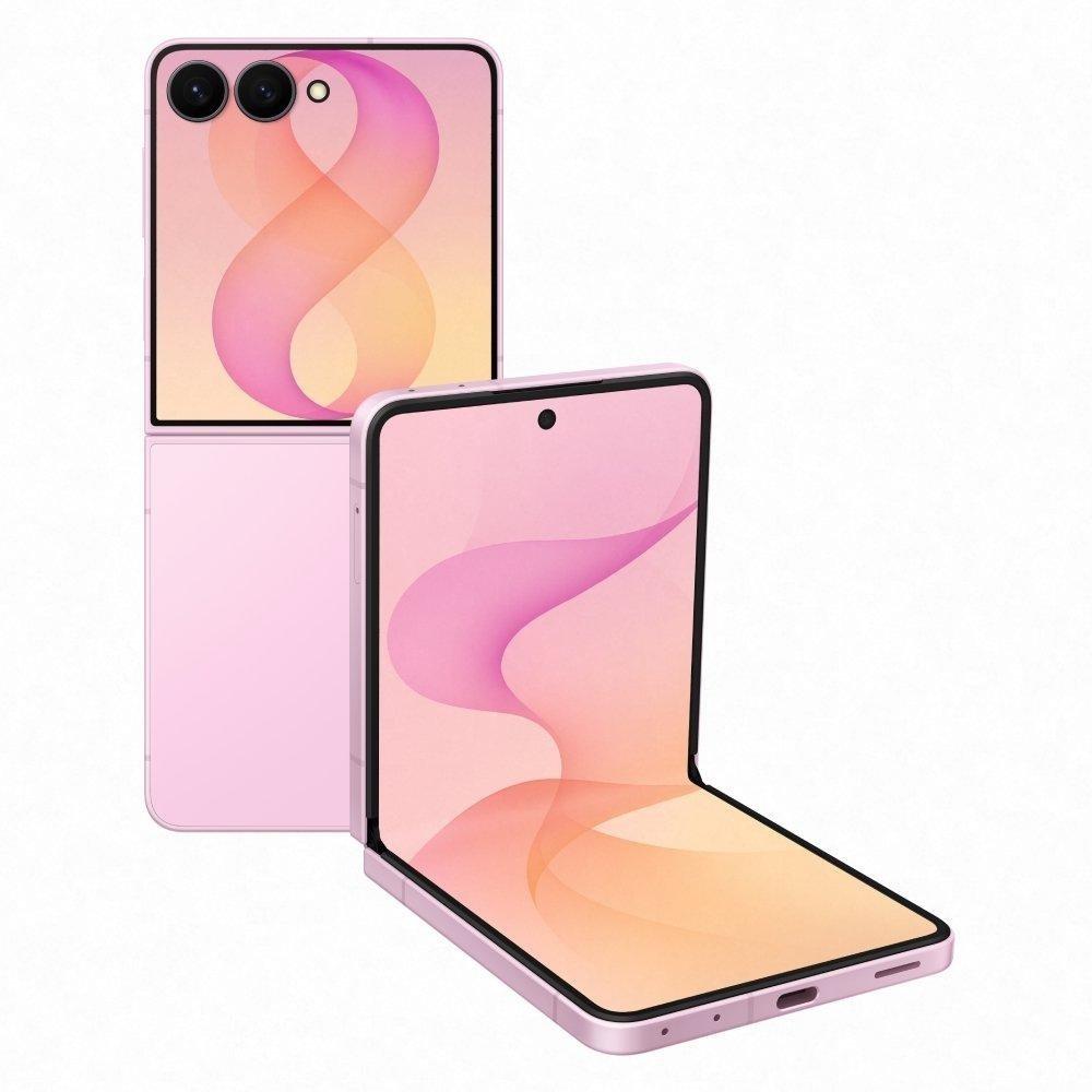 Samsung Galaxy Z Flip8 Phone, EXYNOS 2600, 12GB RAM, 512GB Storage, 6.9-inch Dynamic AMOLED Display - Pink