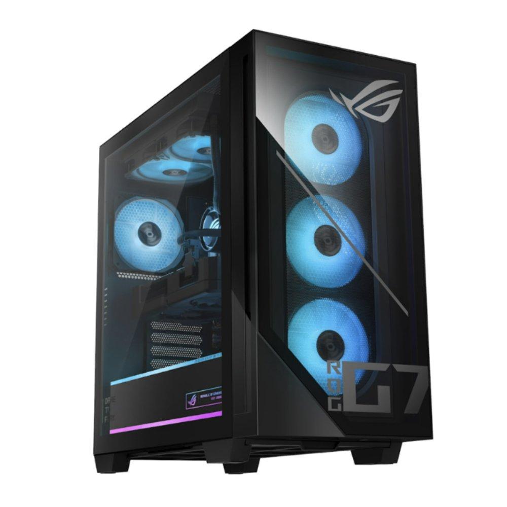 ASUS ASUS Rog GM700 2TB Asus ROG GM700 Gaming Desktop Tower, AMD Ryzen 9, 64GB RAM, 2TB SSD, NVIDIA GeForce RTX 5080, Windows 11 Home, GM700TZ-R9950X061W - Black