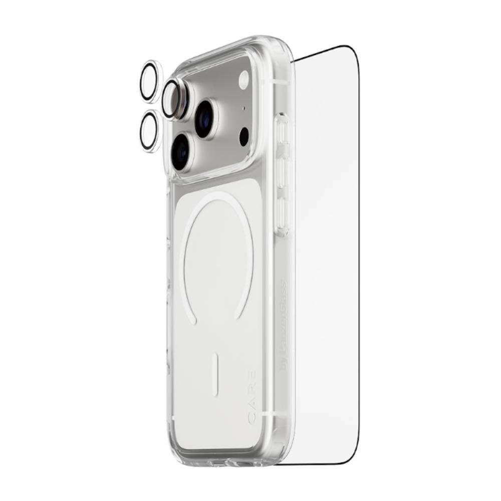 PanzerGlass Flagship 3-in-1 Bundle For iPhone 18 Pro, CR74530 - Clear