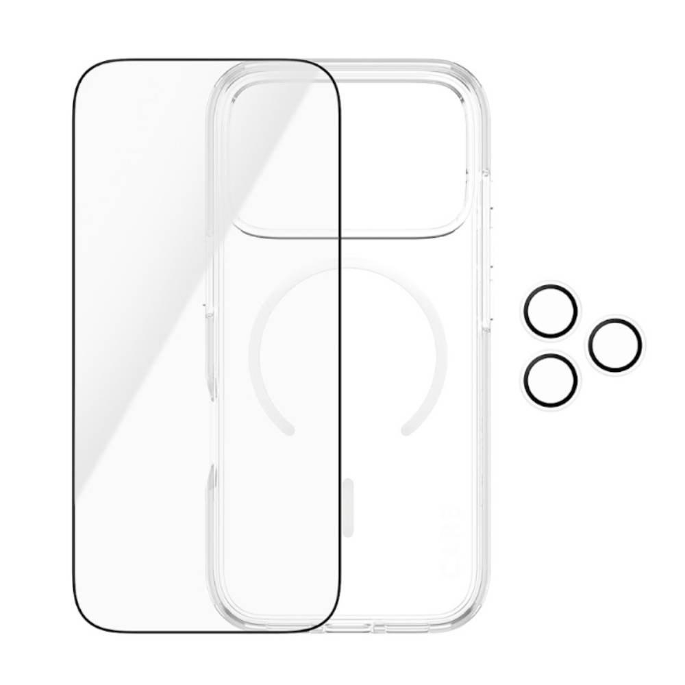 PanzerGlass Flagship 3-in-1 Bundle For iPhone 18 Pro, CR74530 - Clear