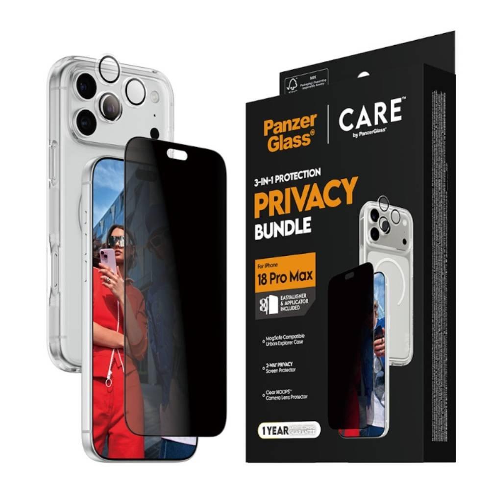بانزرغلاس Panzerglass Flagship Privacy Bundle For iPhone 18 Pro Max unknown