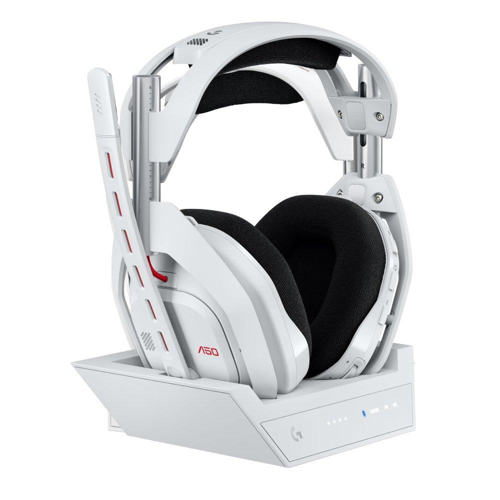 Astro A50 Lightspeed Wireless Gaming Headset + Base Station Gen 5, LRG-GHS460 - White