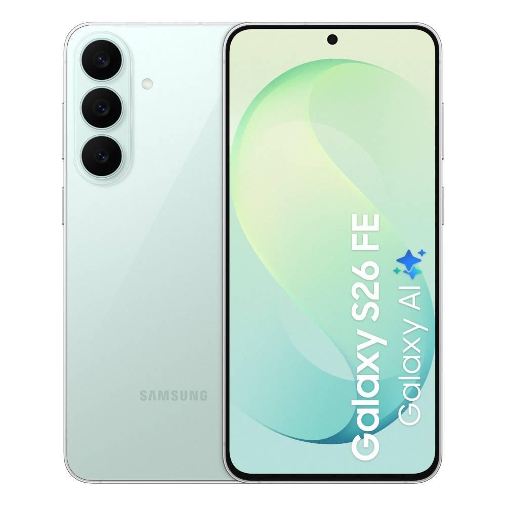 Samsung S26 FE 5G Phone, Exynos 2500, 8GB RAM, 256GB, 6.7-Inch - Green