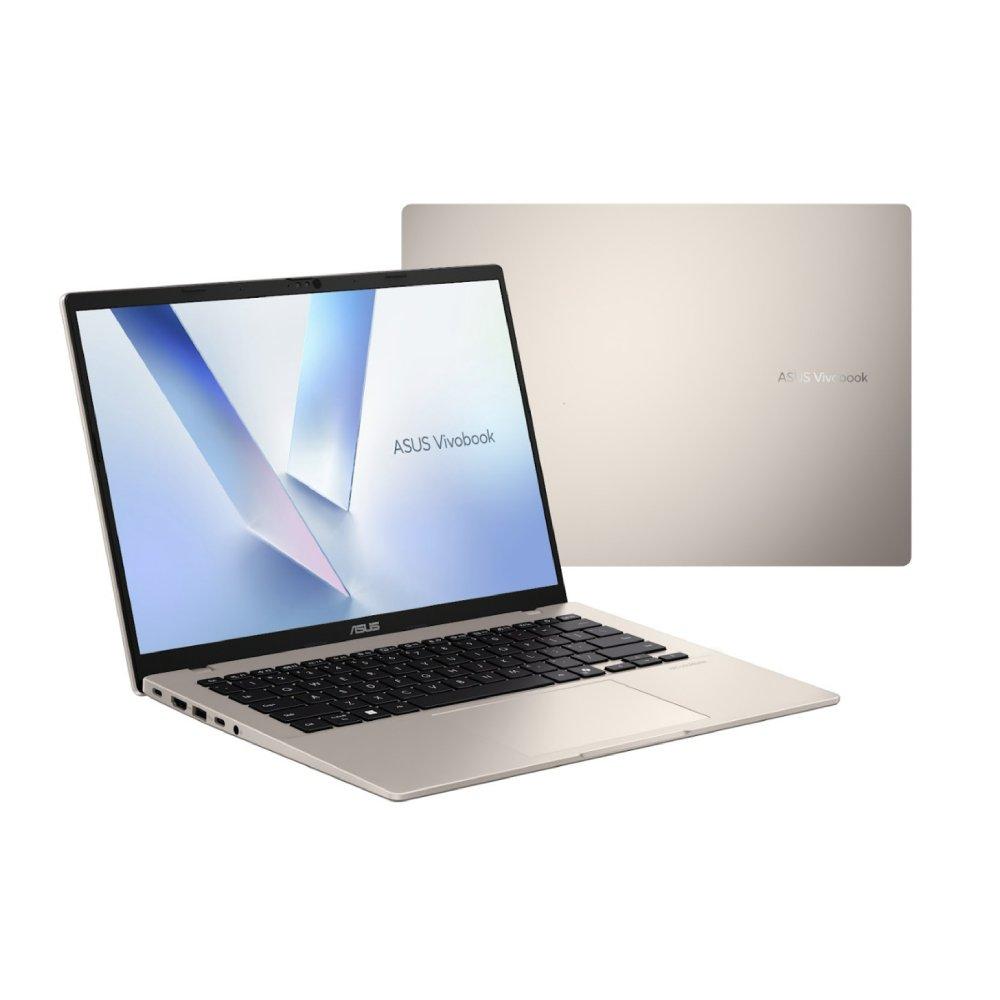 Asus Vivobook 14 Laptop, AMD Ryzen AI 5 330, 16GB, 512 SSD, AMD Radeon Graphics Processor, 14- Inch, Windows 11 Home, M1407KA - Platinum Gold