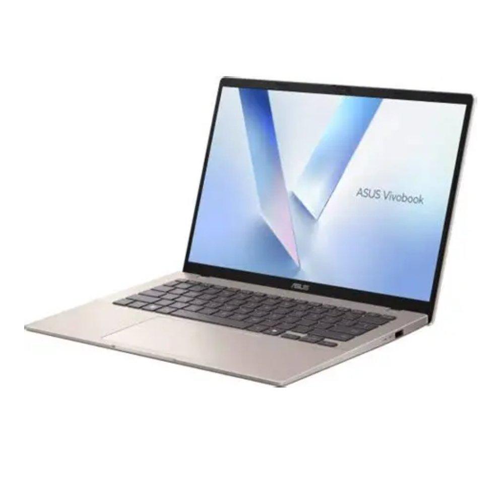 Asus Vivobook 14 Laptop, AMD Ryzen AI 5 330, 16GB, 512 SSD, AMD Radeon Graphics Processor, 14- Inch, Windows 11 Home, M1407KA - Platinum Gold