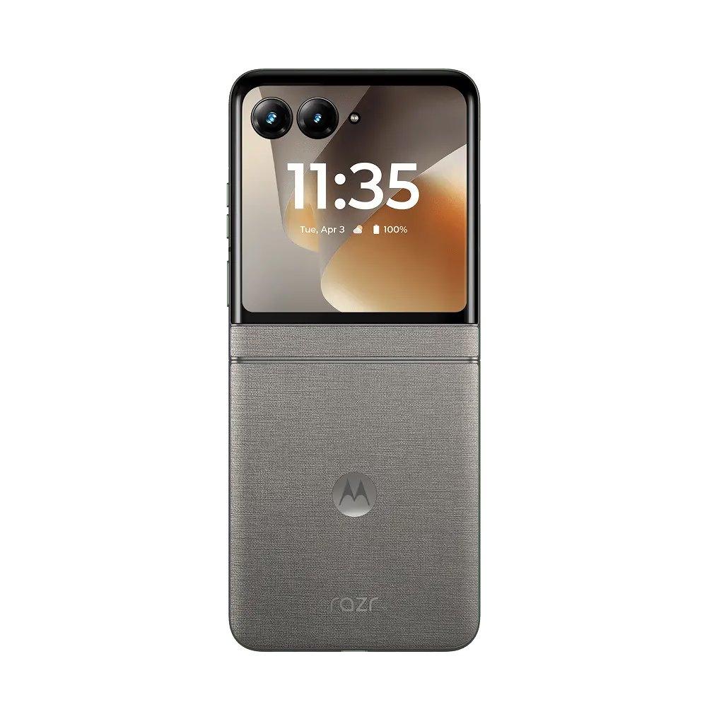 Motorola Razr 70 Phone, MediaTek Dimensity 7450X, 8GB RAM, 256GB, 6.9-Inch, PBCW0000AE - Grey