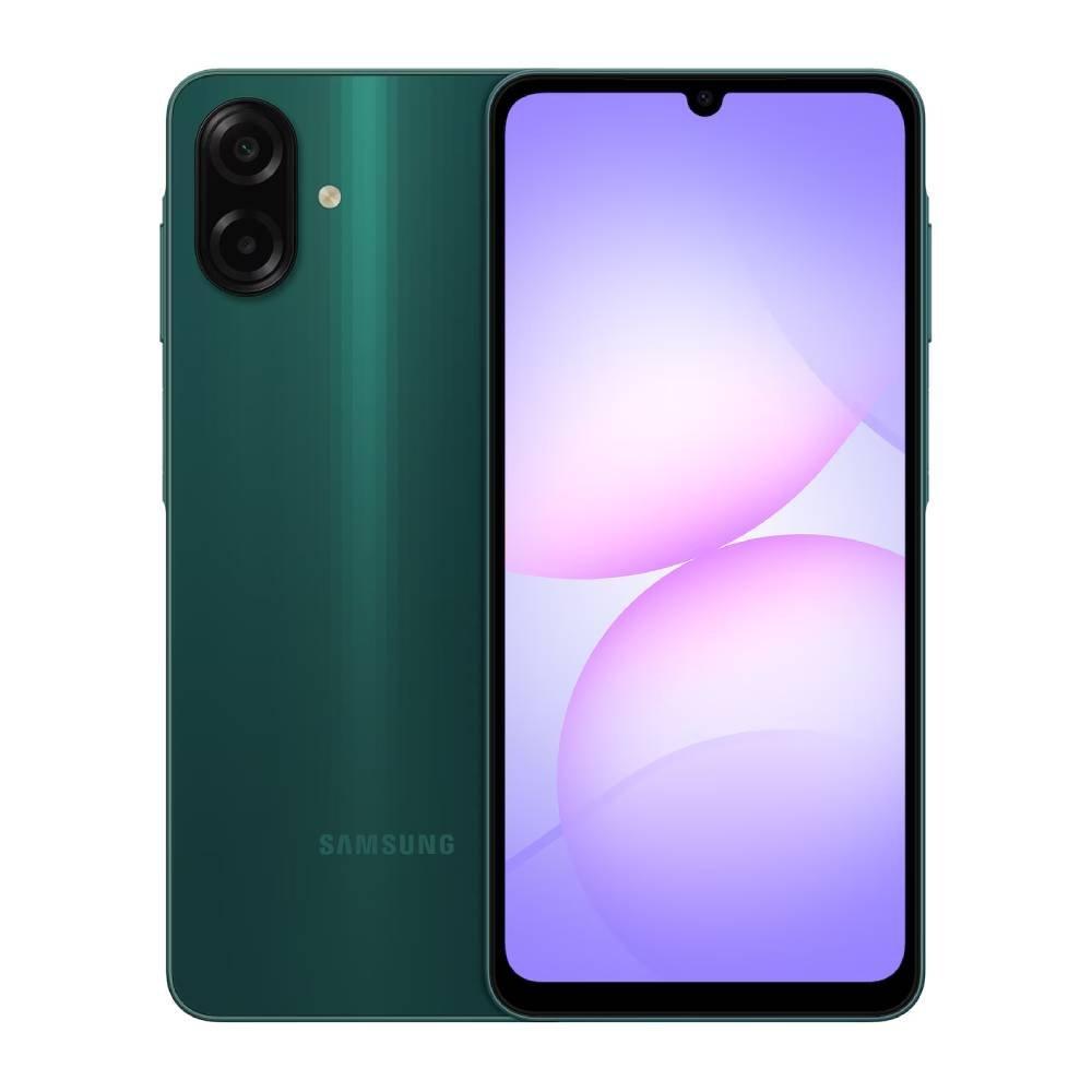 Samsung Galaxy A07S Phone, Octa Core, 4GB RAM, 64GB, 6.7-Inch Display, SM-A077FZGDMEA - Green
