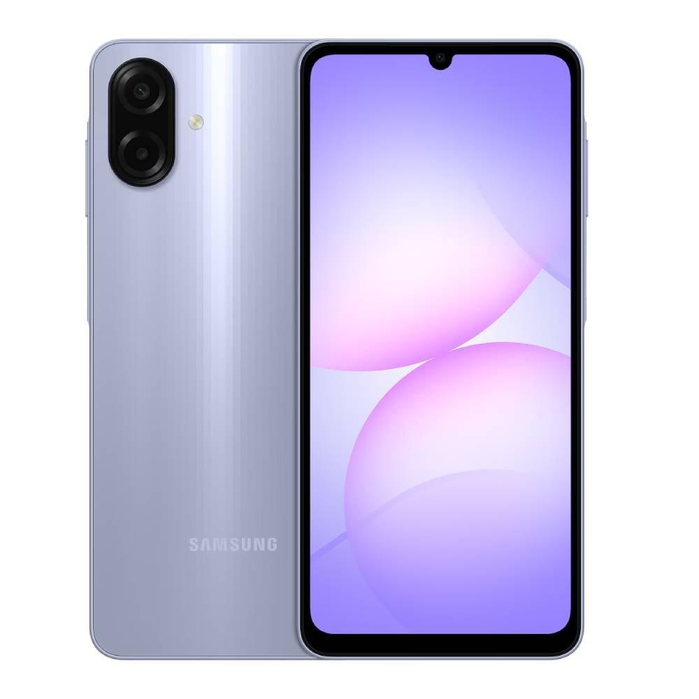 Samsung Galaxy A07S Phone, Octa Core, 4GB RAM, 64GB, 6.7-Inch Display, SM-A077FLVDMEA - Light Violet
