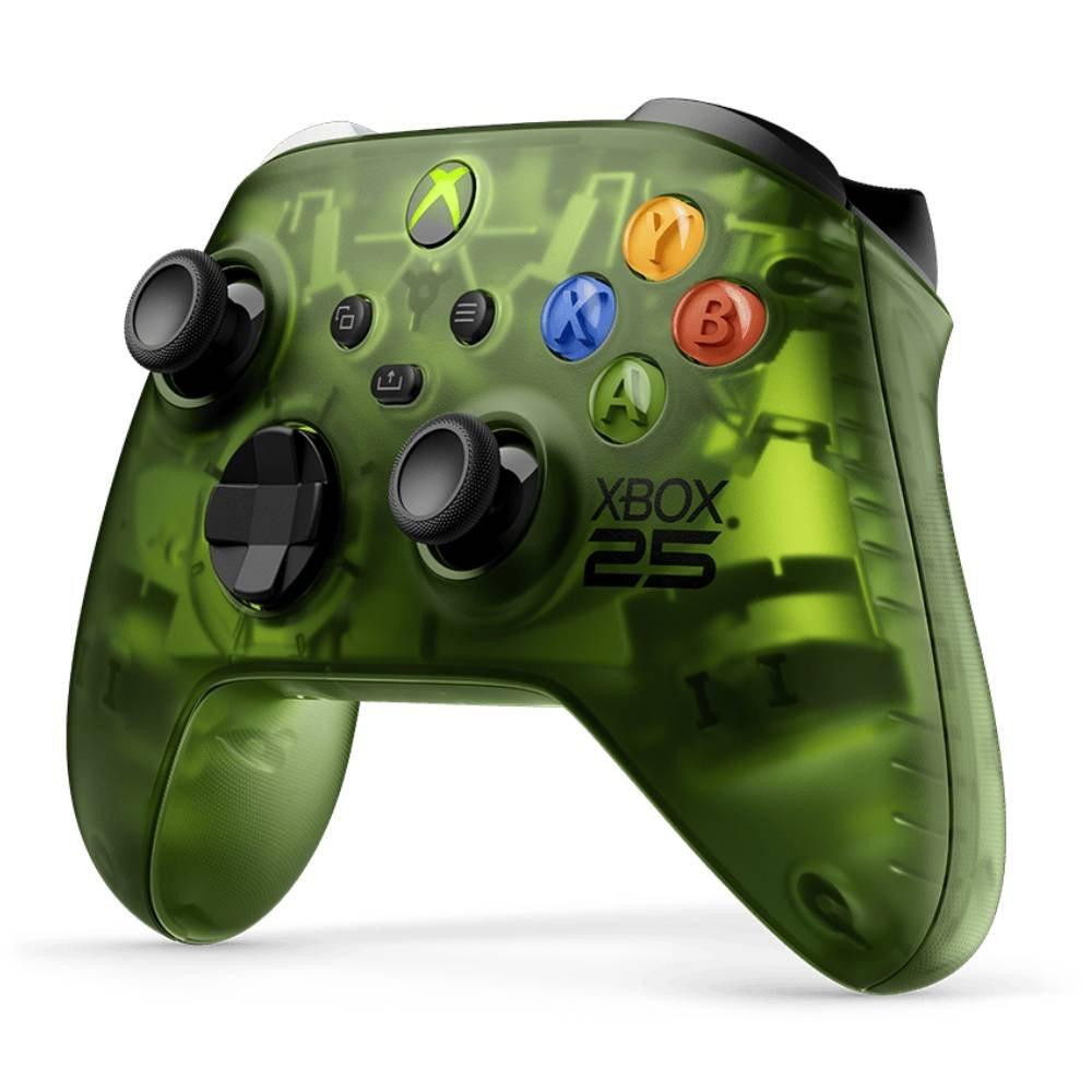 Pre-Order Microsoft X25 Anniversary Special Edition Wireless Controller, For Xbox Consoles - Translucent OG Green 