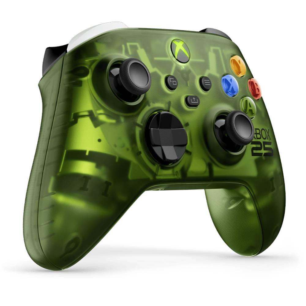 Pre-Order Microsoft X25 Anniversary Special Edition Wireless Controller, For Xbox Consoles - Translucent OG Green 