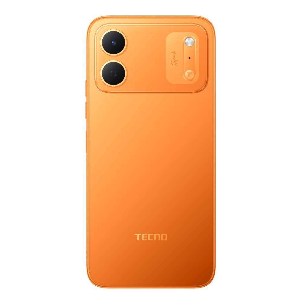 Tecno Spark 50C 4G Phone, MediaTek Helio G81, 4GB RAM, 128GB, 6.78-Inch Screen - Orange