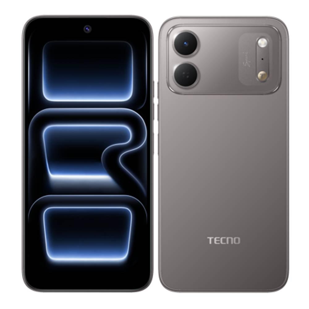 Tecno Spark 50C 4G Phone, MediaTek Helio G81, 4GB RAM, 128GB, 6.78-Inch Screen - Titanium