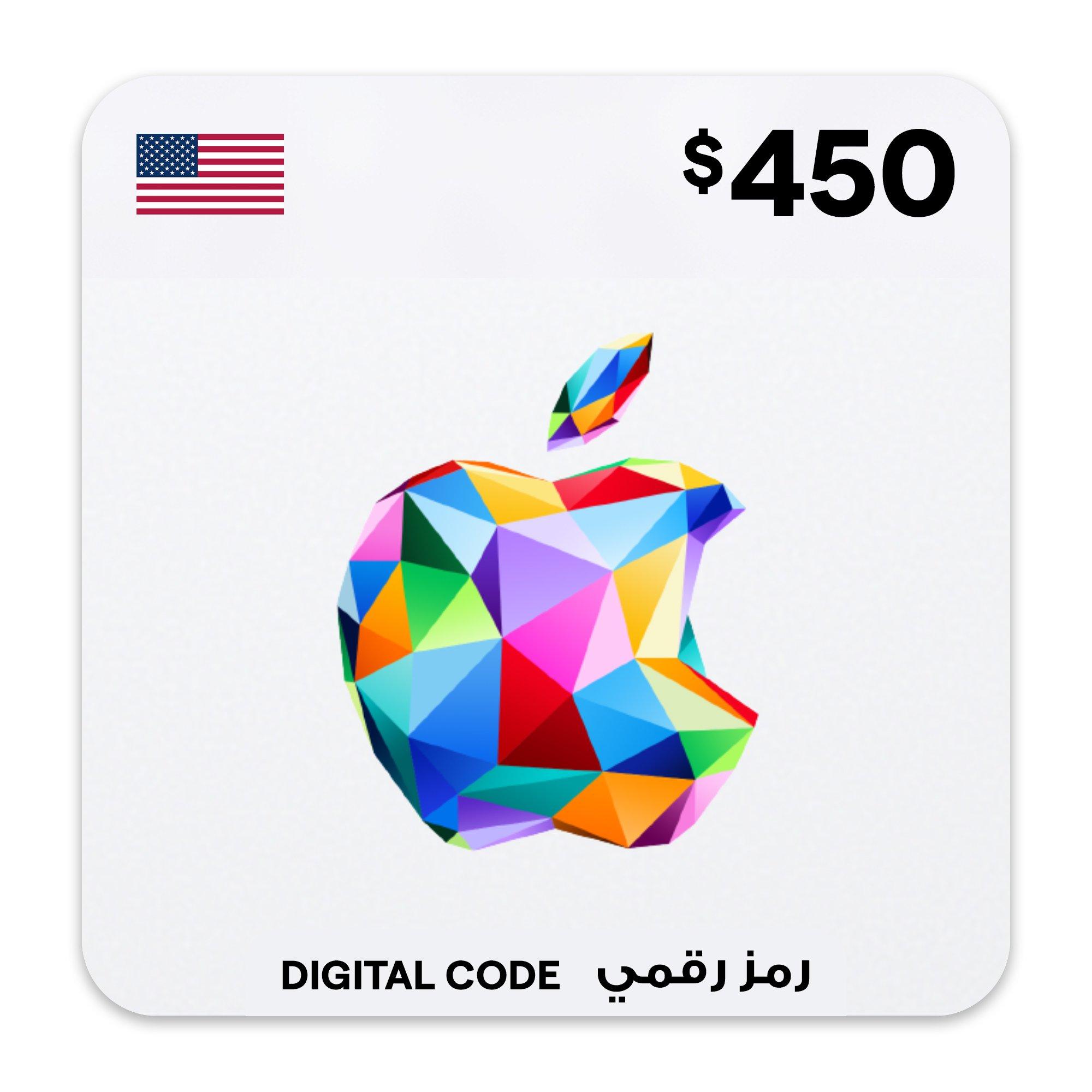 Apple Gift Card US Store 450$