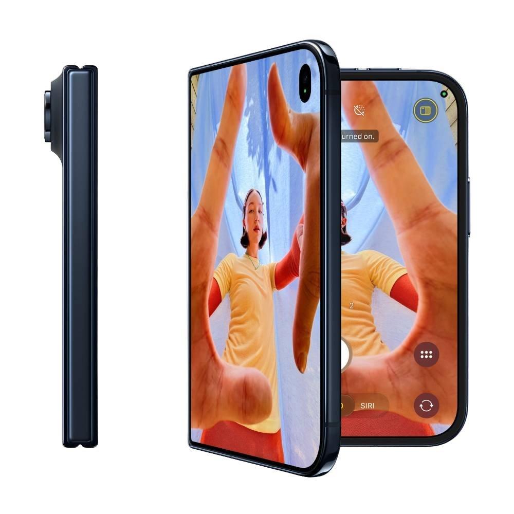Pre-Order Apple iPhone Duo 5G Phone, A20 Pro chip, 256GB Storage, 7.6-Inch - Night Sky