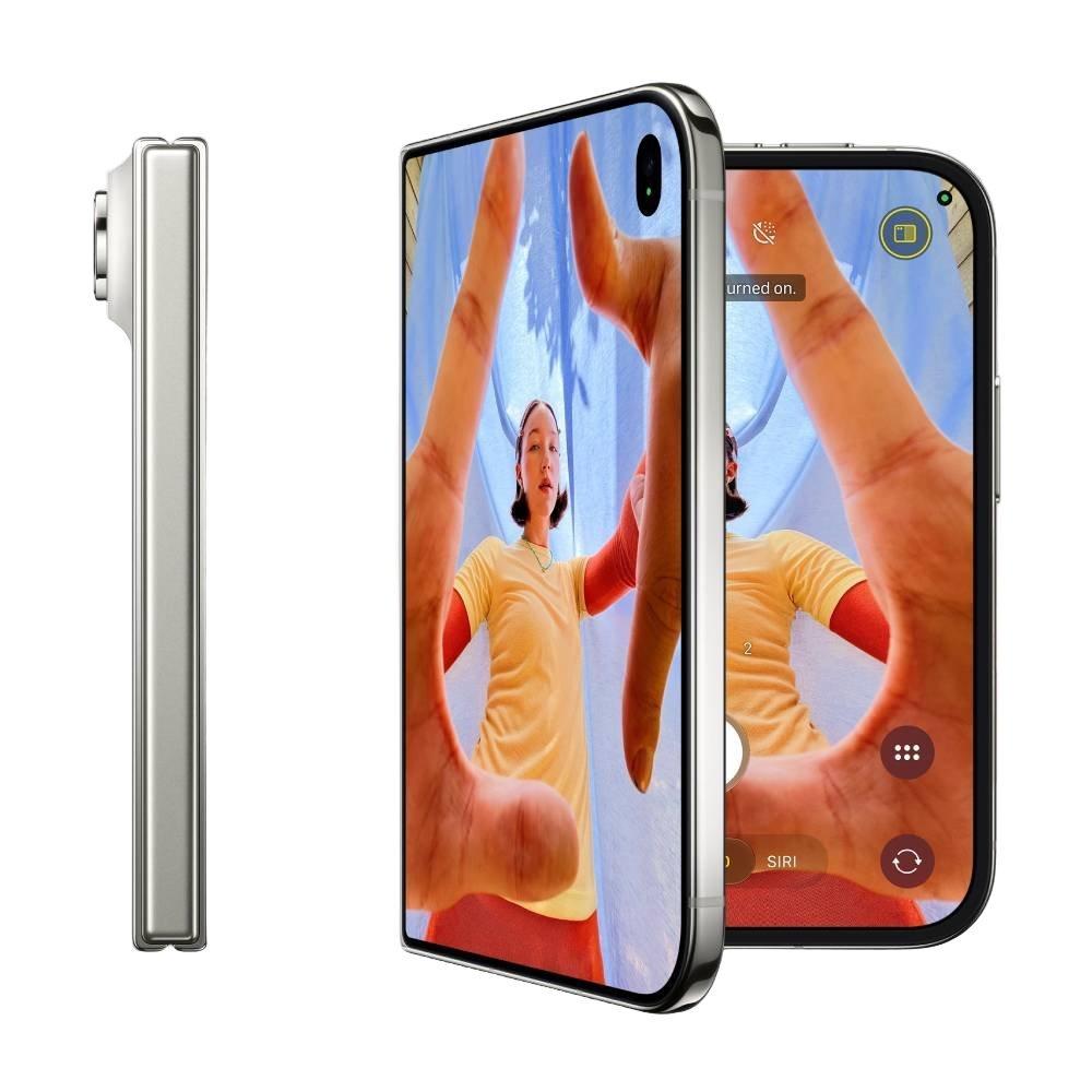 Pre-Order Apple iPhone Duo 5G Phone, A20 Pro chip, 512GB Storage, 7.6-Inch - Star White