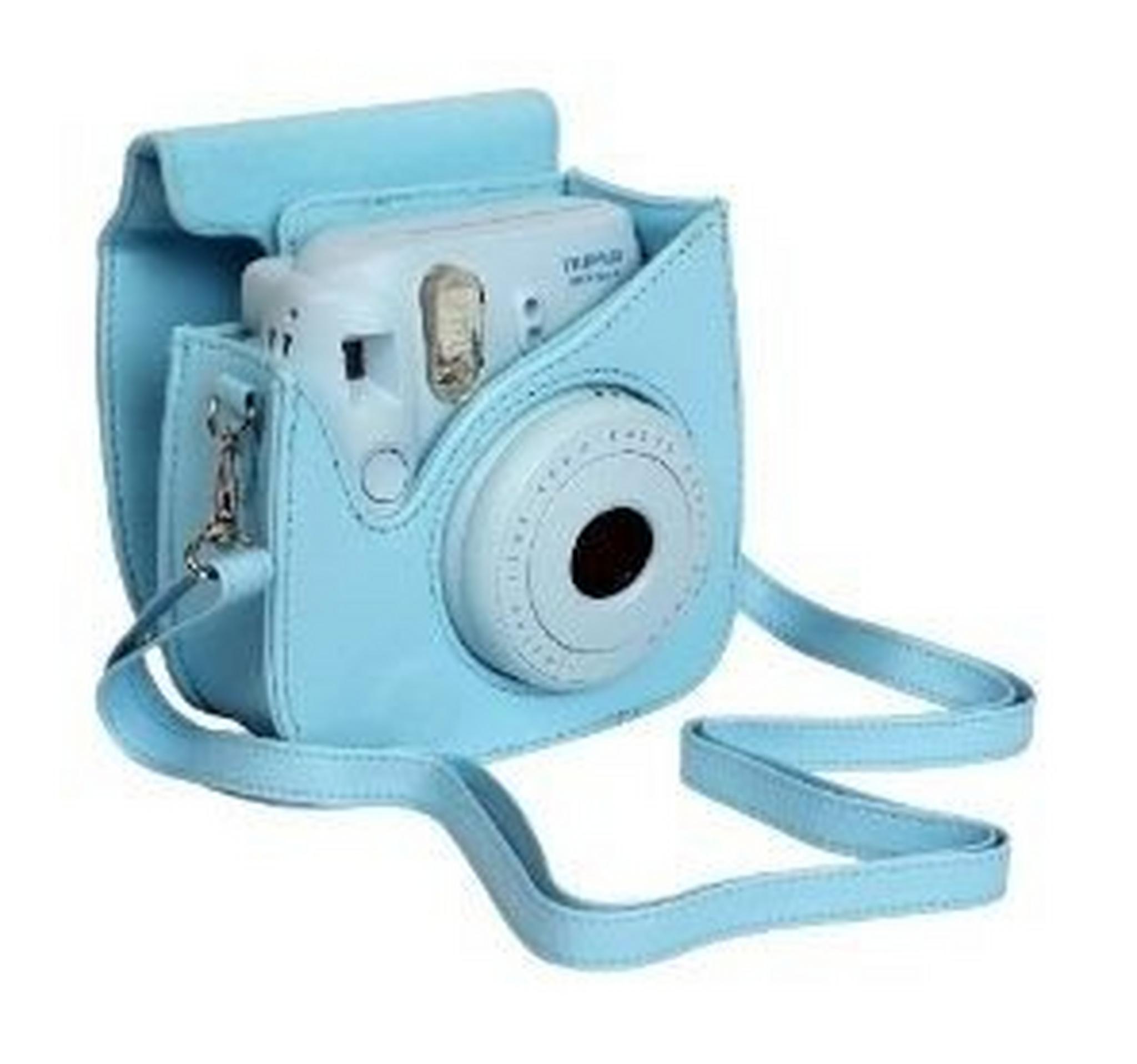 حقيبة كاميرا إنستاكس ميني ٨ من فوجي – أزرق