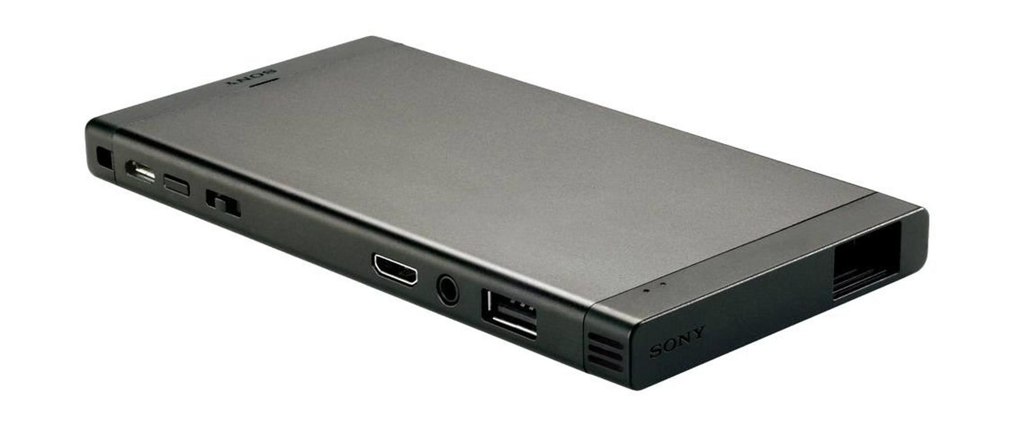 Sony Portable HD Mobile Projector, Wi-Fi or HDMI Connectivity & screen size up to 120 inches (MPCL1)