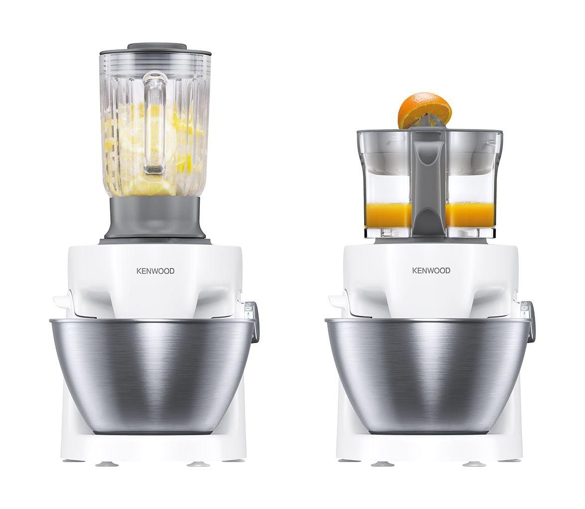Kenwood 1000W 4.3L MultiOne Kitchen Machine (KHH326WH) – Silver / White