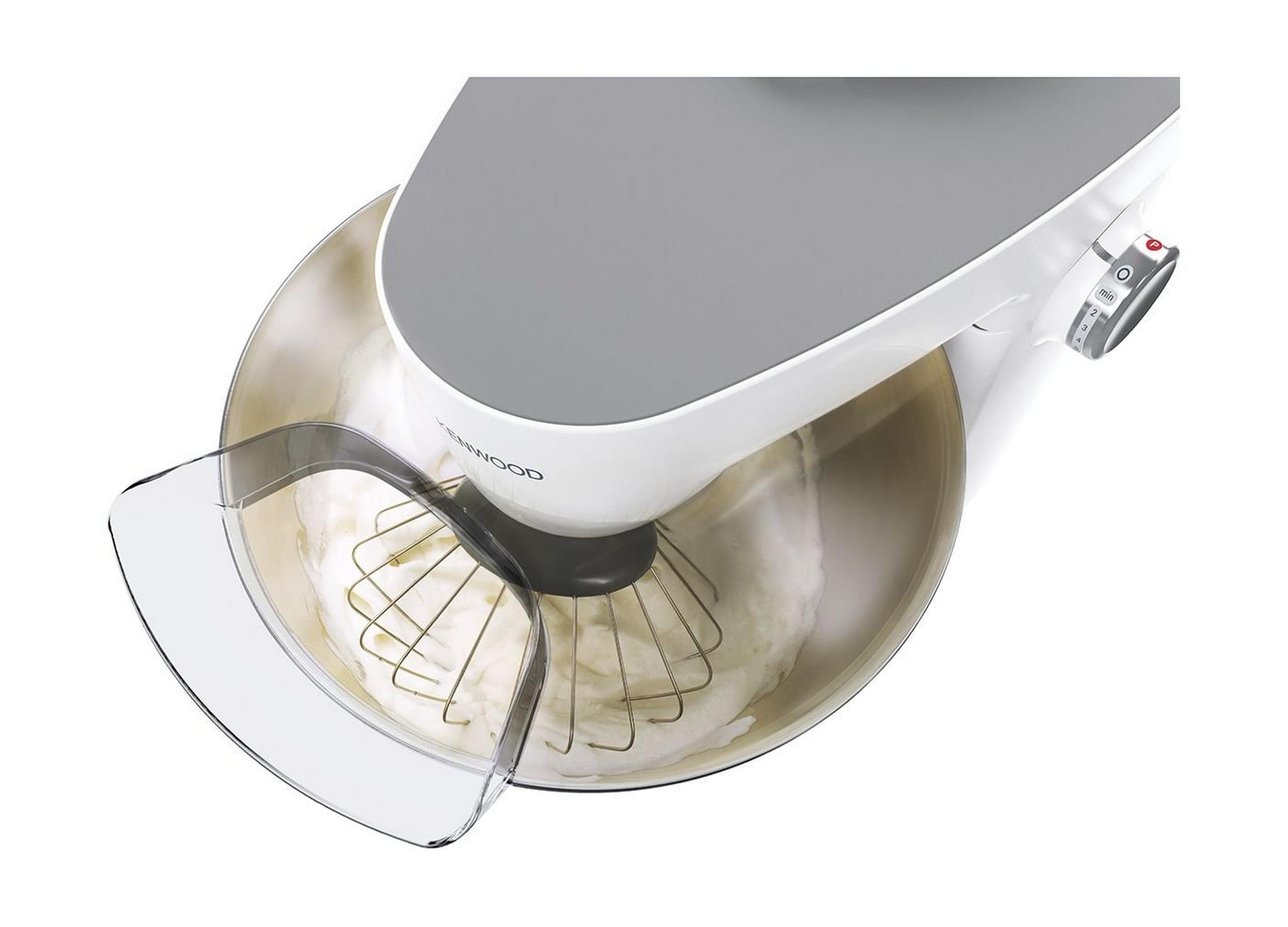 ماكينة مطبخ ملتي ون من كينوود – قوة ١٠٠٠ واط – سعة ٤.٣ لتر – فضي/أبيض (KHH326WH)