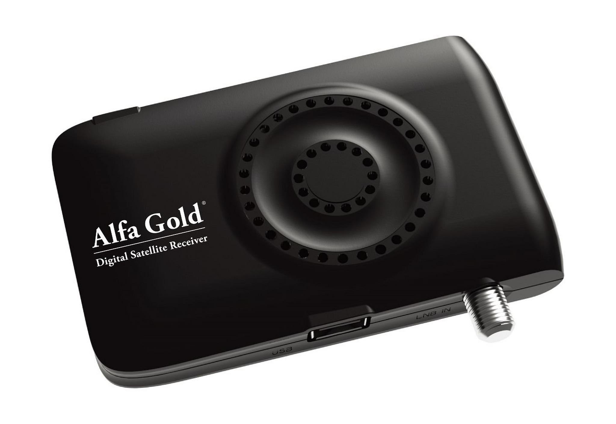 Eurostar Alfa Gold HD Mini Receiver -  Black