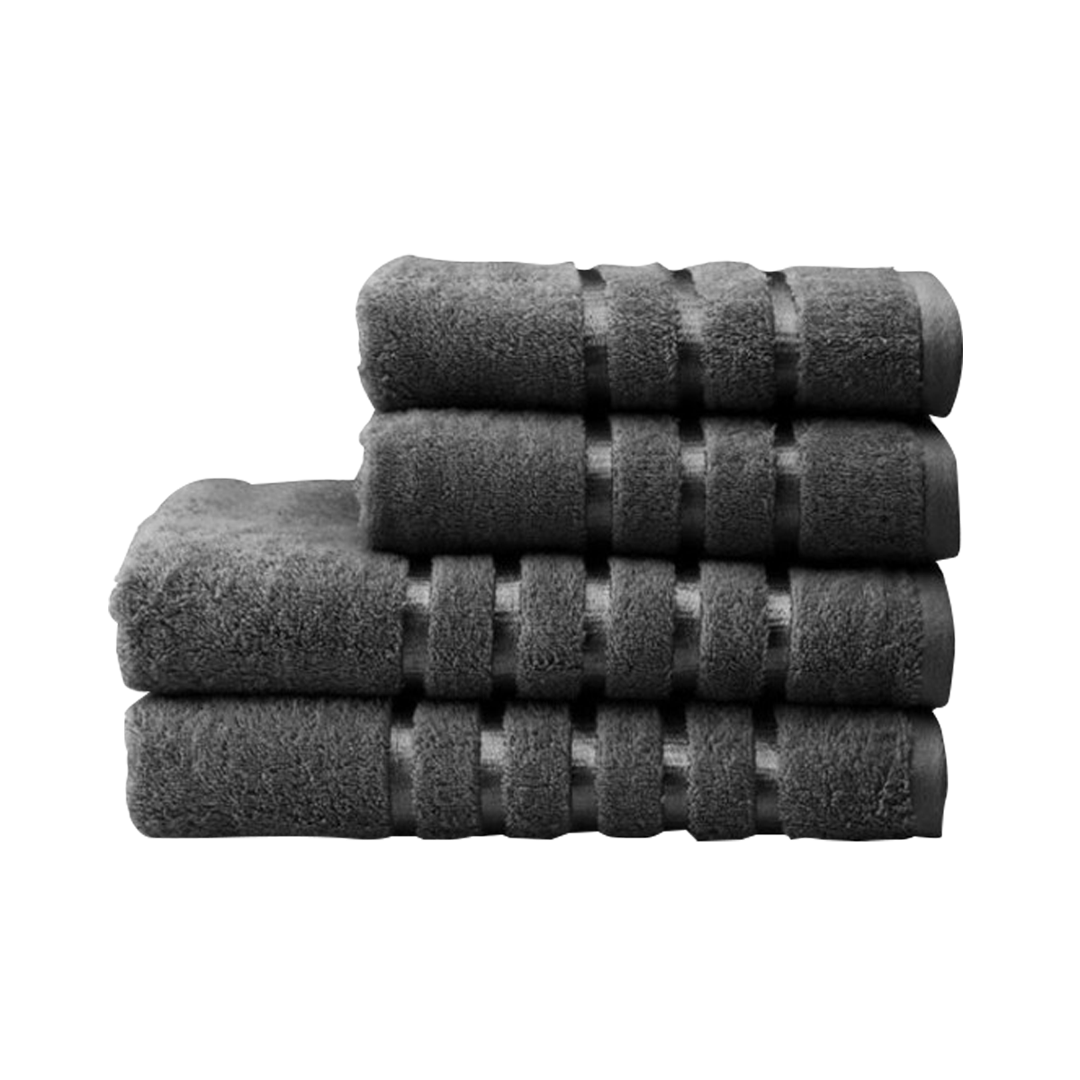 Lifestyle Plain Face Towel Graphite 30X30 cm