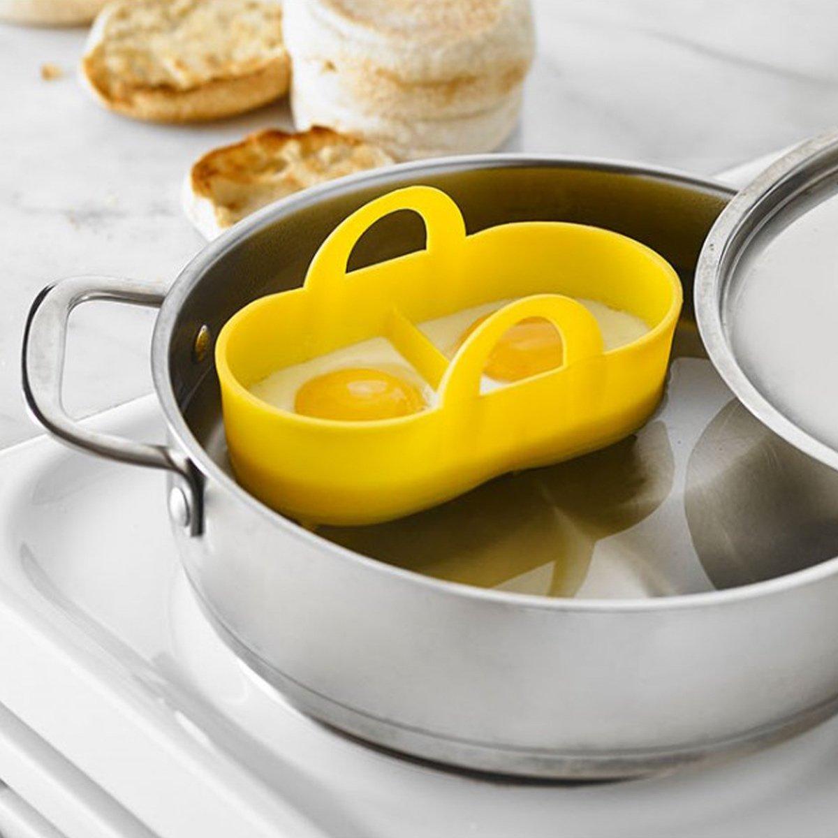 Trudeau double egg poacher with lid in Kuwait Buy Online