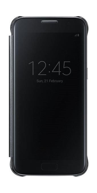 Samsung Galaxy S7 Edge Clear View Cover – Black