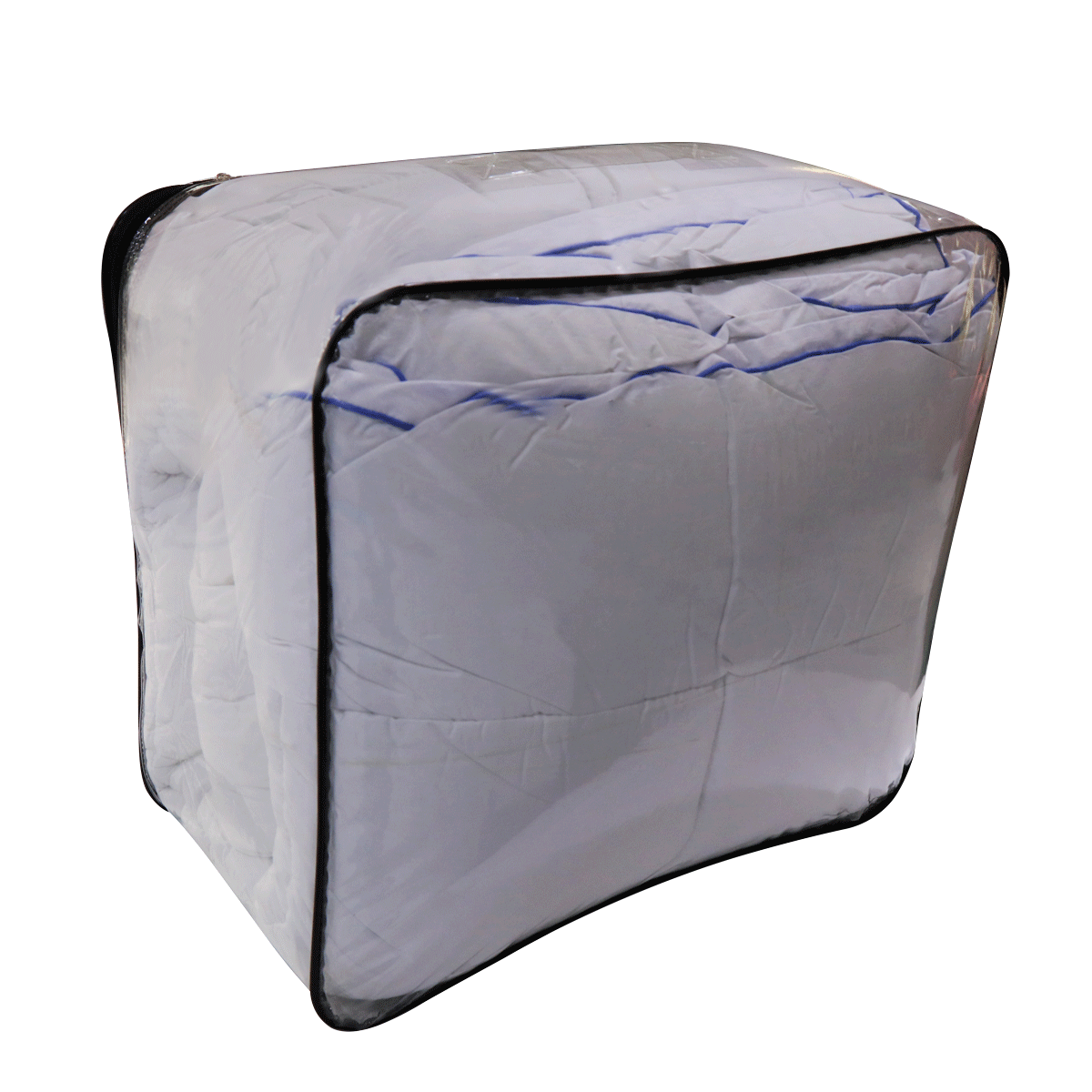 Quilted Mattress Topper 200 x 200 Cm