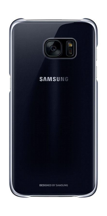 Samsung Protective Clear Cover for Galaxy S7 Edge - Silver