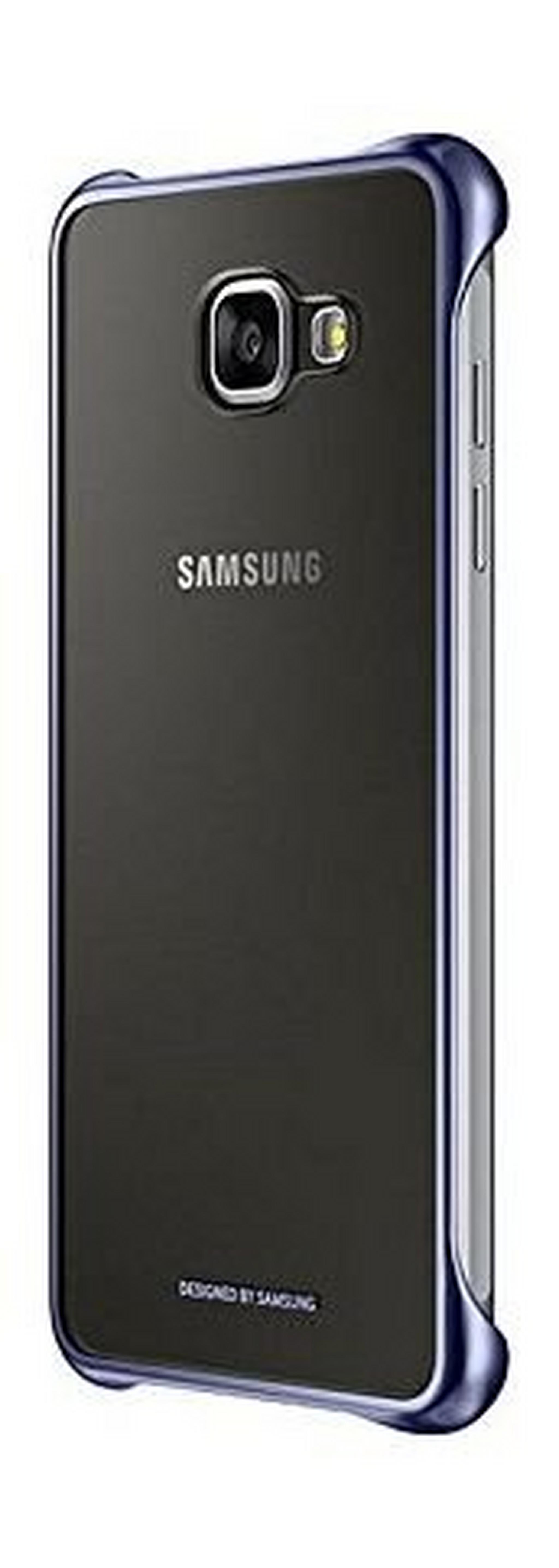 Samsung Protective Clear Cover for Galaxy A7 - Black