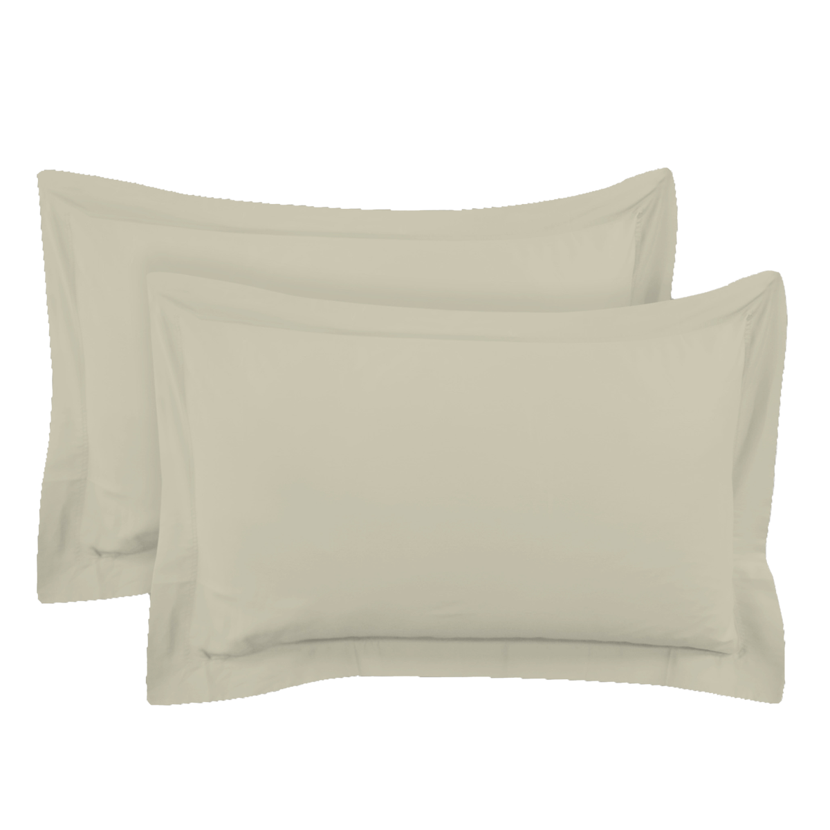 250 Thread Count Cotton Pillowcase Stone 50x75 cm
