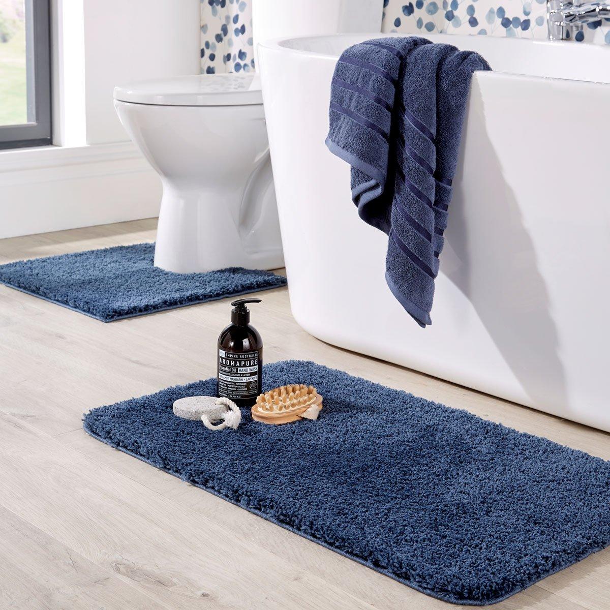 Buy Kingsley bath mats set french 50x80 + 50x50 cm in Kuwait