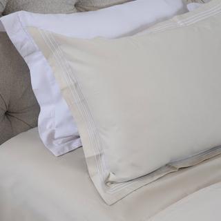 Buy Spencer 600 thread count pillowcase grey 50x75 cm in Kuwait