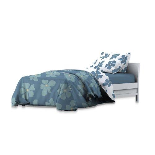 Flower Kids Comforter Set Blue
