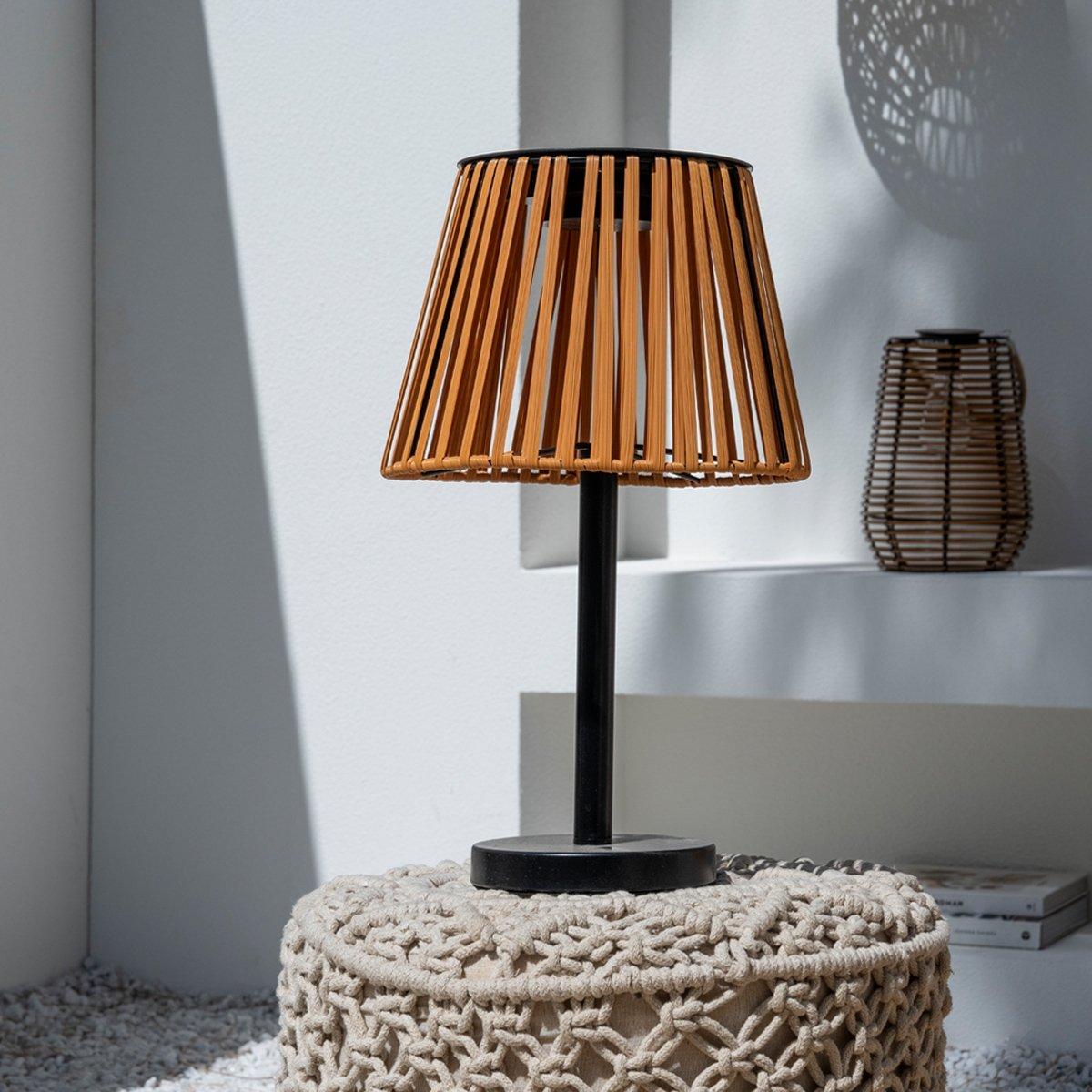 Buy Havana led table lamp natural 28x28x48 cm in Kuwait