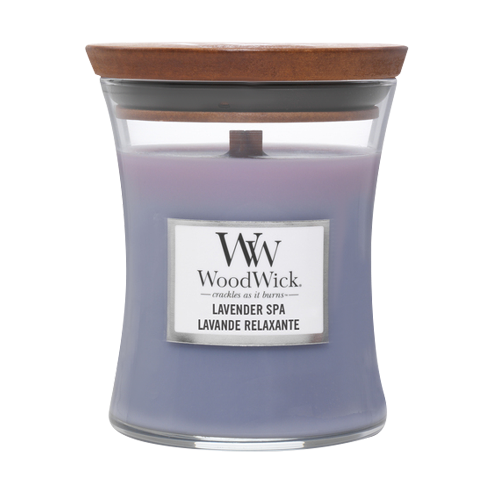 Woodwick Lavender Spa Scented Candle