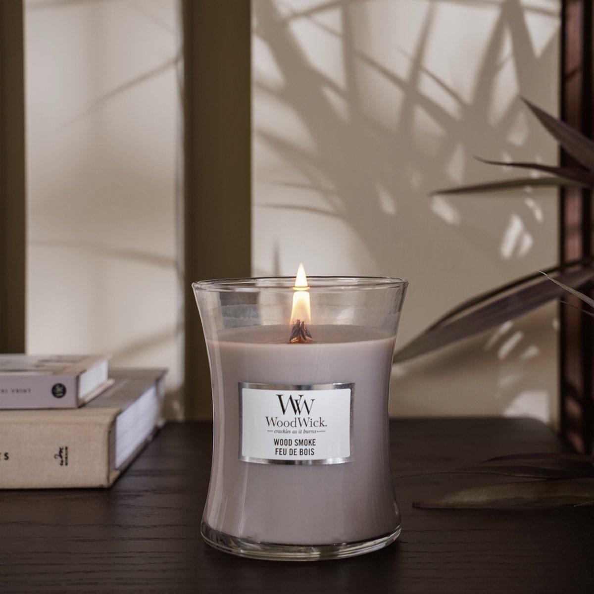 Woodwick Wood Smoke Scented Candle