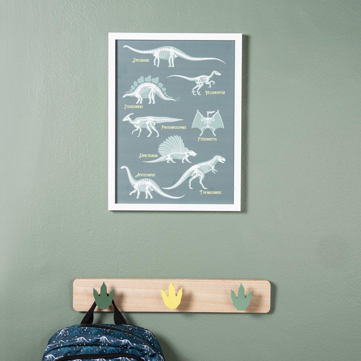 Buy Dino kids hooks green 45x4. 3x7. 5 cm in Kuwait